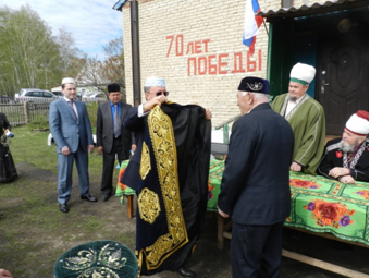 В башкирской деревне Большая Усманова отметили юбилей мечети