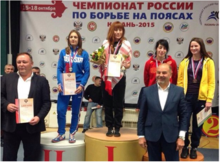 15-18 октября в Казани прошел Чемпионат России по борьбе на поясах